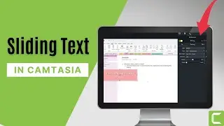 How to Create a Sliding Text Box in Camtasia