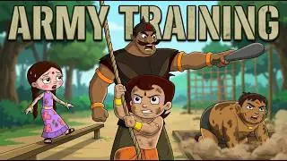 Chhota Bheem Ki Army Training! | Cartoon Training Fun for Kids | Army Mission Adventure ⚡