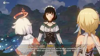 Katheryne's Secret Identity Officially Revealed and Confirmed by Dendro Archon Kusanali (Nahida)