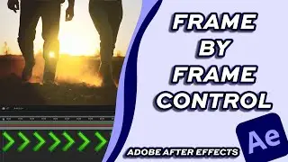 How to Move Frame by Frame in Adobe After Effects