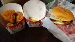 Wendy's 6 dollar biggie bag 🎒 review