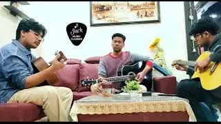 Aaj Ki Raat - Mesmerizing Guitar Trio Cover | Jack Music Classes 🎸✨