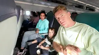 Первый полет на самолете / Вынужденно улетаем по важным делам
