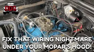 How To Replace The Engine Wiring Harness In A Classic Mopar (1967 Dodge Coronet 500 Project Update)