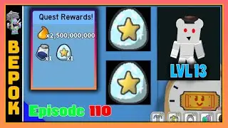 Got Gifted Diamond Egg from 100th Bucko Bee -  [ Bee swarm simulator ] 