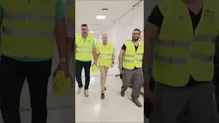 Simulacro de incendio en el Hospital Reina Sofía de Córdoba