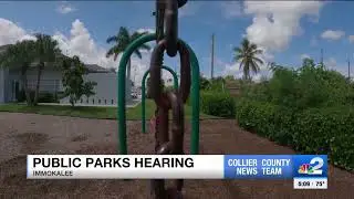 Immokalee residents voice frustrations with decrepit county parks