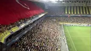 видео со стадионе Фенера 2