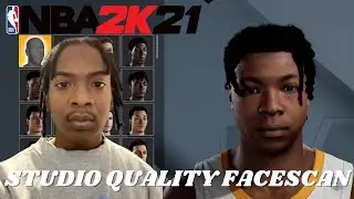HOW TO GET STUDIO QUALITY FACESCAN NBA 2K21!