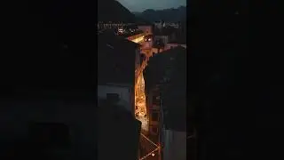 Kotor Old town in winter 