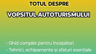 Lansarea carti TOTUL DESPRE VOPSITUL AUTO: De ce am scris această carte pentru tine?!