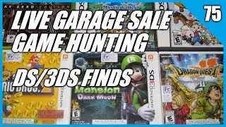 Live Garage Sale Video Game Hunting 75 - Dragon Quest 🌟