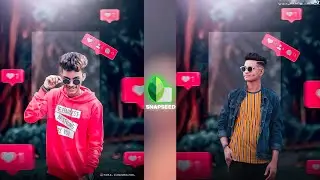 New Snapseed Instagram Viral Photo Editing 😳| Snapseed App Tutorial - AF EDIT