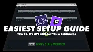 LOOPY SRT: Setup Disconnect Protection & Control OBS with Moblin & OBS Blade