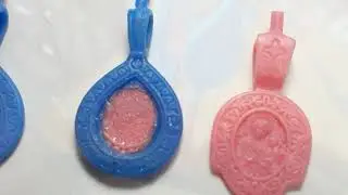 Восковки из инжекционного воска. Из двух делаем одну.