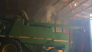 John Deere 9600 HARD COLD START