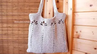 DIY Crochet Tote Bag Tutorial - Easy Pattern