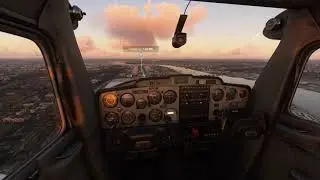 London City Airport Microsoft 2020 landing phase