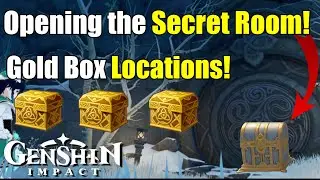 Golden Box Locations & Dragonspine Secret Room! [Genshin Impact]