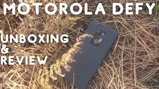 MOTOROLA DEFY - DROP TESTS AND UNBOXING