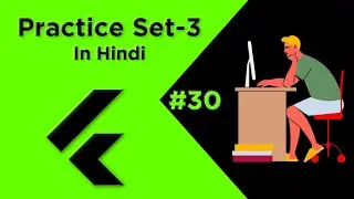 Flutter Tutorial In Hindi | Practice Set - 3 ( Login App UI )  #30 | For Beginners