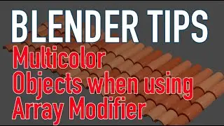 Blender Shader Tip: Separate Arrayed Objects by Island: Or Getting Different Colors for Elements