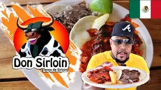 Playa Del Carmen - Don Sirloin | Food Review #AlPastor #SteakQuesadilla #PinaColda