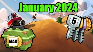 ❤️‍🔥 ALL ADVENTURE KEYS JANUARY 2024 - Hill Climb Racing 2
