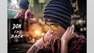 Don is Back Editing Like Cb Edit || Photoshop Editing Tutorial