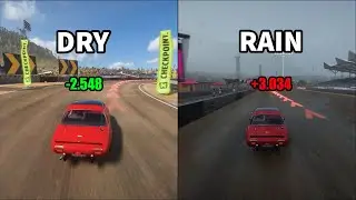Forza Horizon 5 : Racing in The Dry vs The Rain!