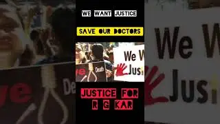 JUSTICE FOR R G KAR #wewantjustice  #aarkobe  #rgkarhospital #rgkarprotest