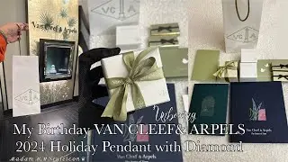 VAN CLEEF & ARPELS 2024 HOLIDAY PENDANT UNBOXING w/ Price| ℳ𝒶𝒹𝒶𝓂 ℳ.ℳ 𝒮𝓉𝓎𝓁ℯ𝒾𝒸ℴ𝓃 ♛