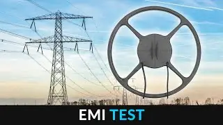 EMI test of Nexus 21" and 30" concentric coils on Minelab GPX4500