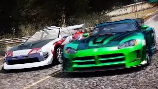 Acura Integra Type R Vortex vs JV Dodge Viper SRT-10 (NFS MW)