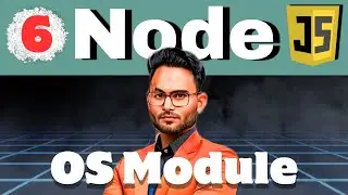 Operating system module in node js Lecture-6 | OS module | Learn Node js in Hindi | Web development