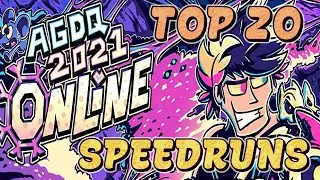 Top 20 AGDQ 2021 Speedruns (GDQ Highlights)