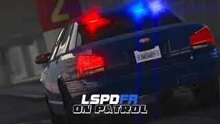 GTA 5 LSPDFR mod#2 (скоростной радар)