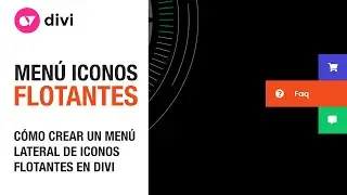 Cómo crear un menú lateral de iconos flotantes en WordPress con Divi, sin plugins