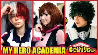MHA Characters In Real Life - My Hero Academia Best Anime Cosplay
