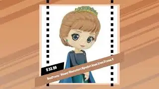 BanPresto - Disney Characters Qposket Anna from Frozen 2