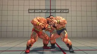 [SF4REMIX] Zangief Basic Combos (B25)