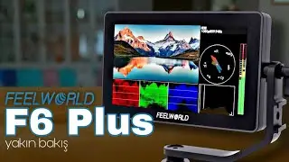 Feelworld F6 Plus Kamera Monitörü - yakın bakış