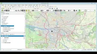 QGIS Tutorial 1 Absoluter Anfänger (Karte zeigen, google maps Karte zeigen, 