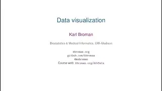 Data visualization