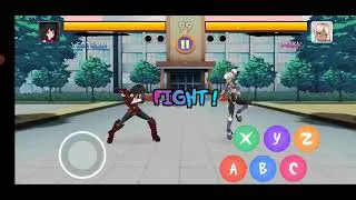 High school ninja fight story mode  Estella vs Maya and Cassandra  hardest AI