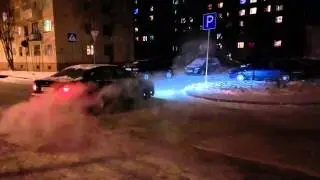 Въезд на стоянку( дрифт )