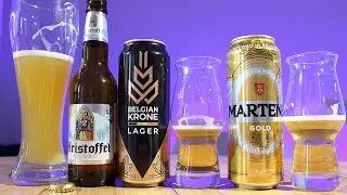 Belgian beer Martens: Martens Gold, Belgian Krone and Kristoffel