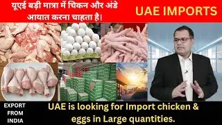 EXPORT FROZEN CHICKEN & EGGS TO UNITED ARAB EMIRATES . TUBEROSE GLOBAL #uaeinvestment #indiaexports
