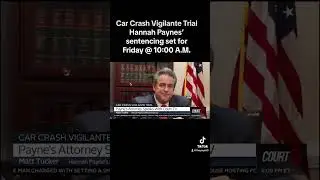 Car Crash Vigilante Trial Sentencing      #hannahpayne #kennethherring