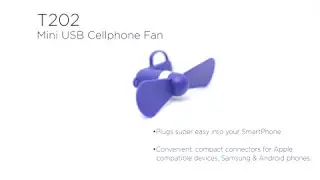 T202 - Mini USB Cellphone Fan